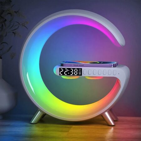 G Shaped LED Wireless Charging Speaker