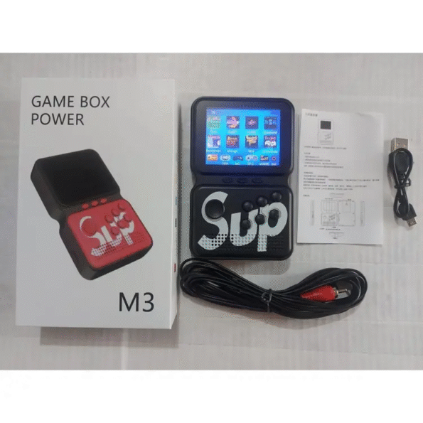 M3 BIG SUP GAME BOX POWER 900 IN 1 COLOR LCD 3.0 - Image 3