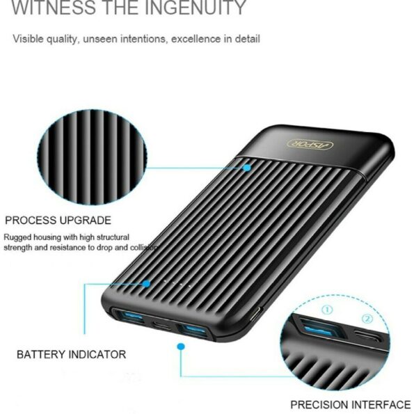 Aspor A323 Power Bank 10000mAh - Image 3
