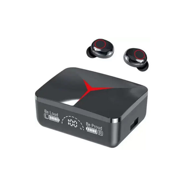 M90 PRO EARBUDS TWS BLUETOOTH 5.2 HEADPHONES TOUCH CONTROL EARPHONES LED DISPLAY HEADSET 9D HIFI QUAILTY - Image 2
